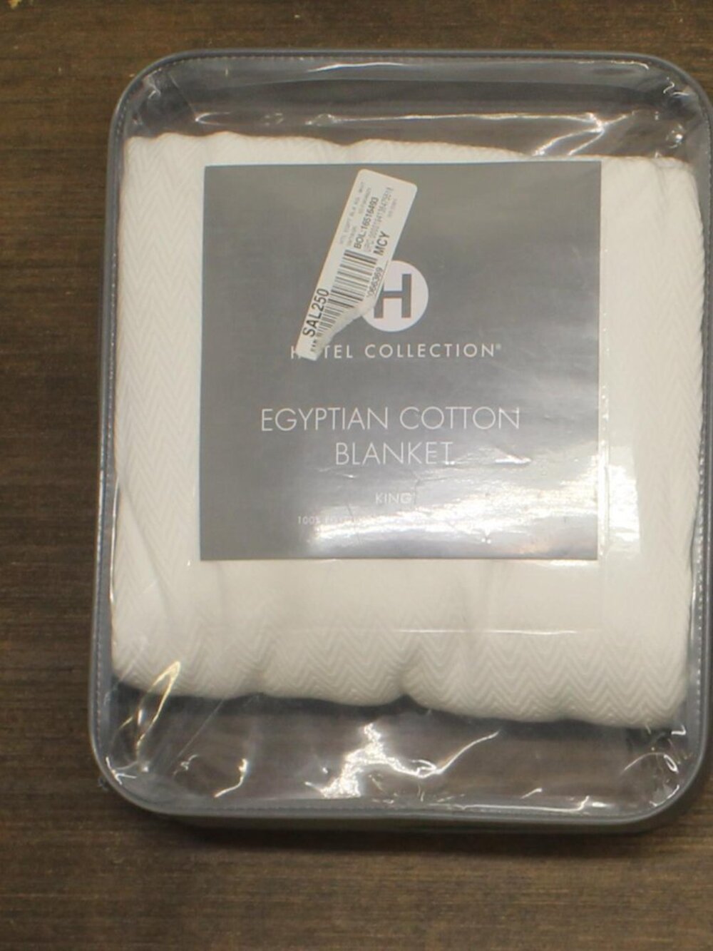 Hotel Collection 100% Egyptian Cotton Blanket 100177267KG White King
